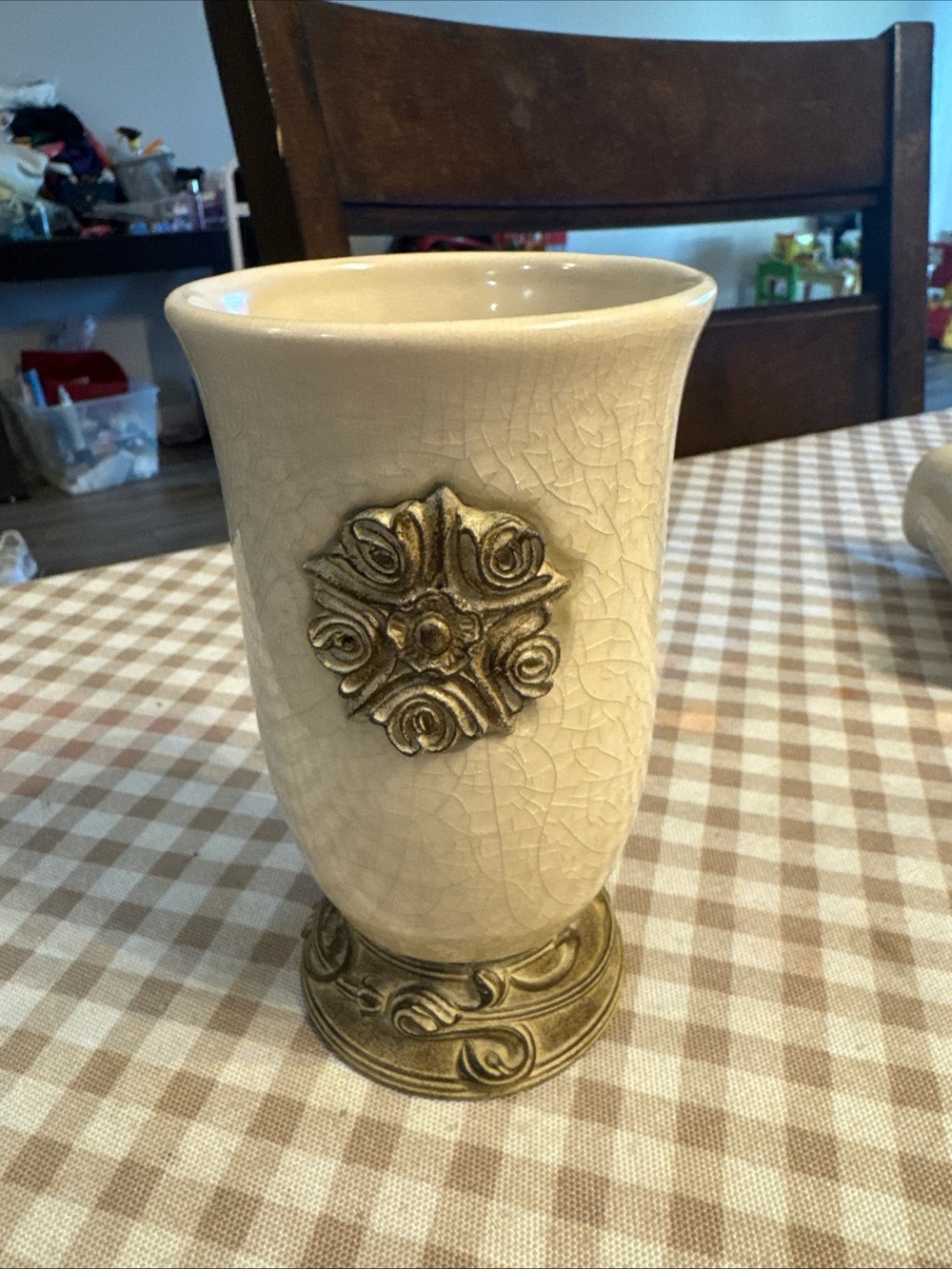 Croscill bathroom tumbler